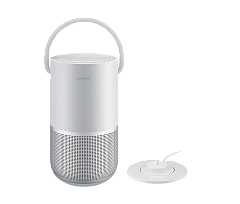 Bose Portable Home Speaker Charging Cradle Lux Silver